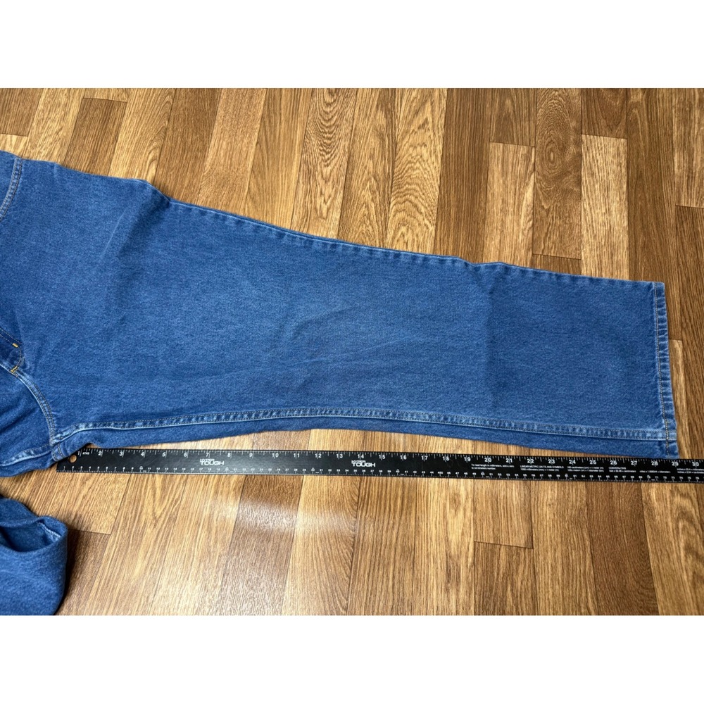 LL Bean Original Fit Straight Leg Jeans Womens 18 Reg Medium Wash Blue Cotton - Picture 3 of 10